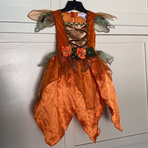 BEAUTIFUL 🧡💚FAIRY💚🧡 DRESS SIZE 4T-5T 🌟LIKE NEW🌟 - Picture 3 of 13